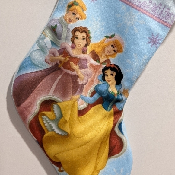 2/$20 Disney Princesses Christmas stocking - Picture 2 of 5